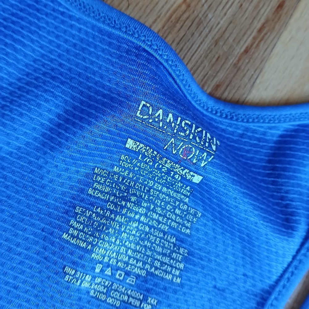 Blue Racerback Top - Picture 3 of 4